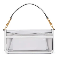 Transparente Tasche mit Goldenen Details
