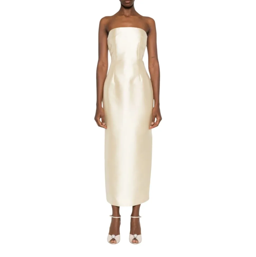 Trägerloses Partykleid