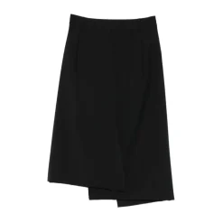 Tropical Wool Pliee Skirt