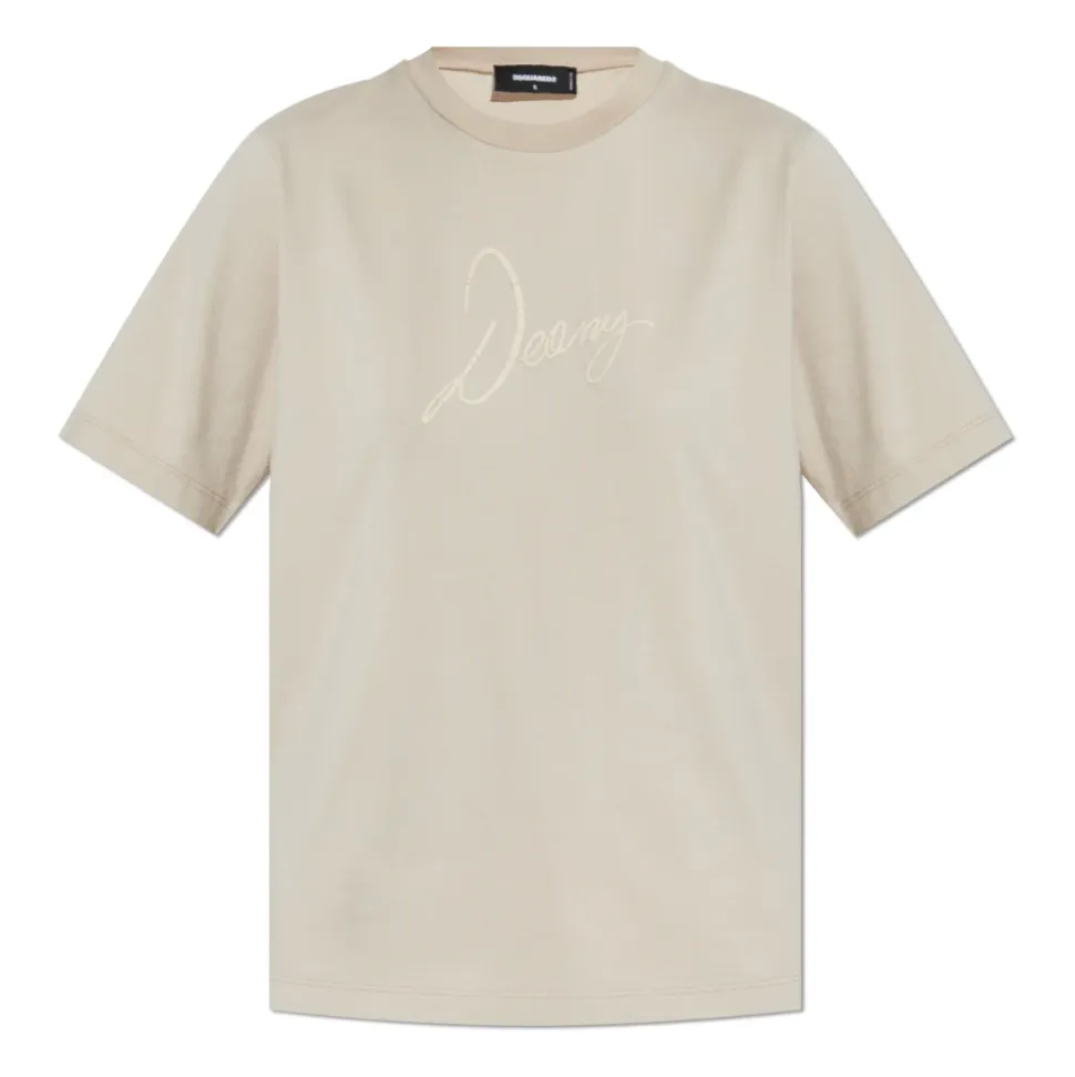 T-Shirt mit Logo-Print