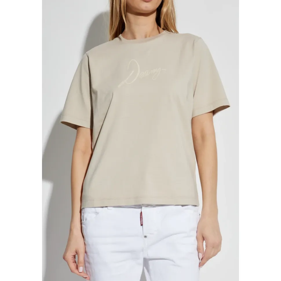 T-Shirt mit Logo-Print