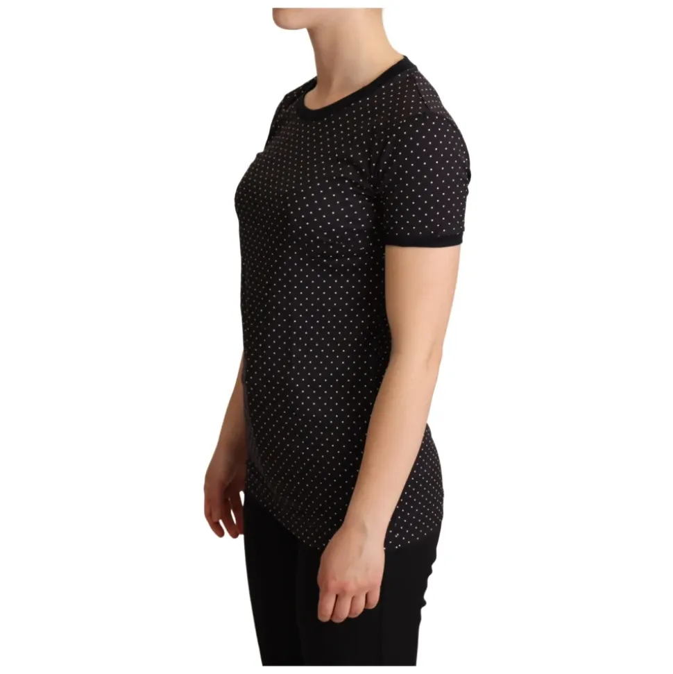 T-Shirt mit Rundhalsausschnitt und kurzen Ärmeln