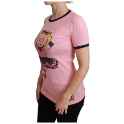 T-Shirt mit Rundhalsausschnitt und kurzen Ärmeln