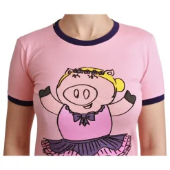 T-Shirt mit Rundhalsausschnitt und kurzen Ärmeln