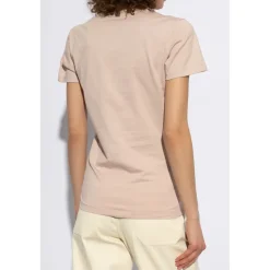 T-Shirt mit schimmernden Applikationen