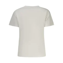 T-Shirt mit Strass-Details und kurzen Ärmeln