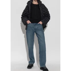 Turtleneck Daunenjacke mit Kapuze
