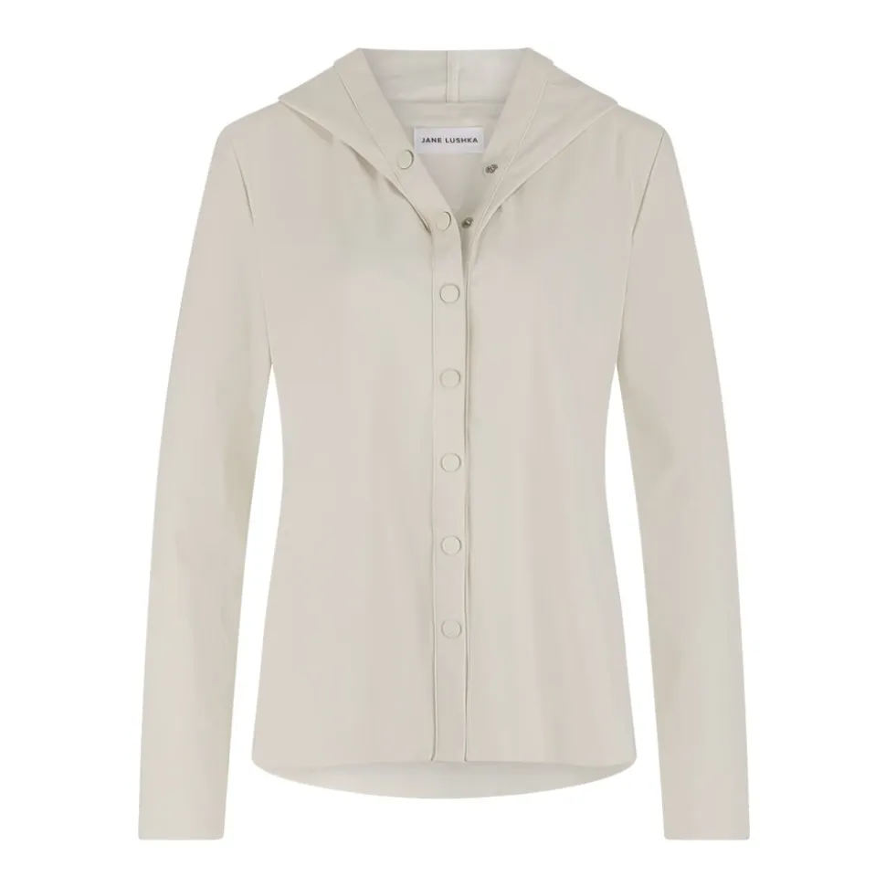 Veronica Brush Tech Jersey Bluse