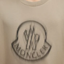 Verschwommener Logo-Sweatshirt