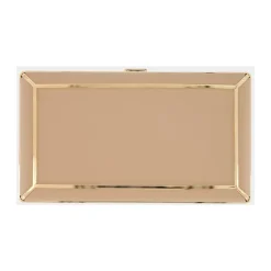 Vintage Allure Leder Clutch Tasche