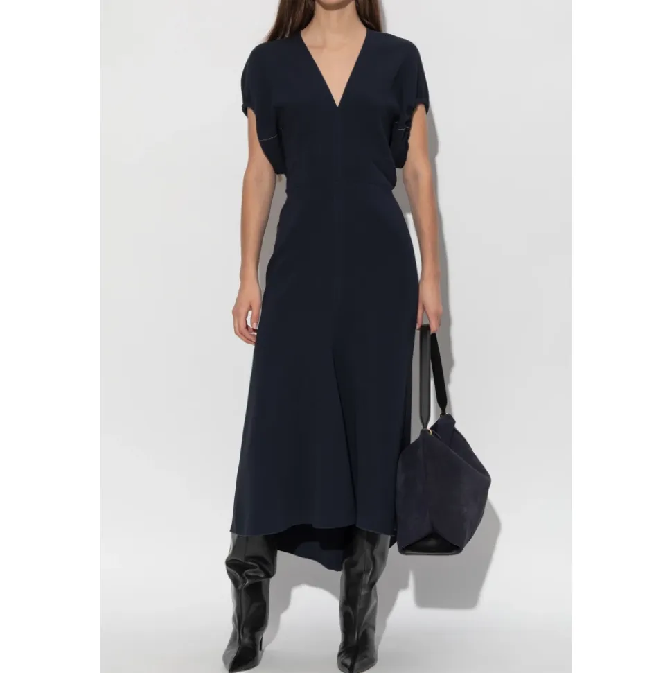 V-neck Kleid