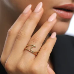 Wavy Ring Set