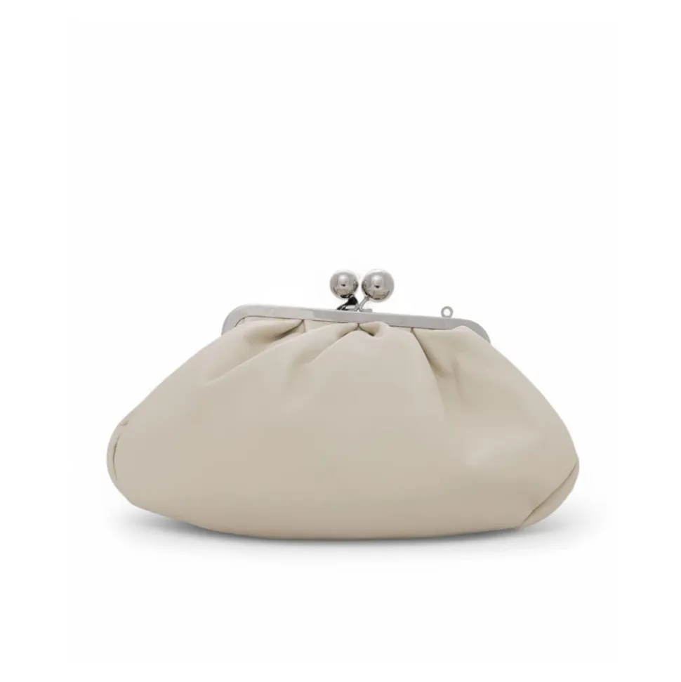 Weiche Leder-Schultertasche mit Kette