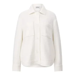 Weiches Viskose-Overshirt Klassischer Stil