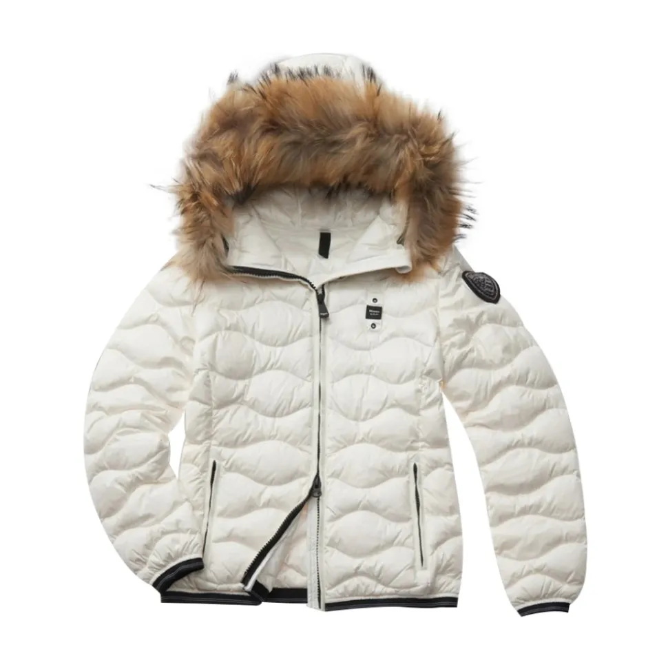 Weiße Damenmodejacke