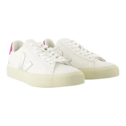 Weiße Ledersneakers - Campo Stil
