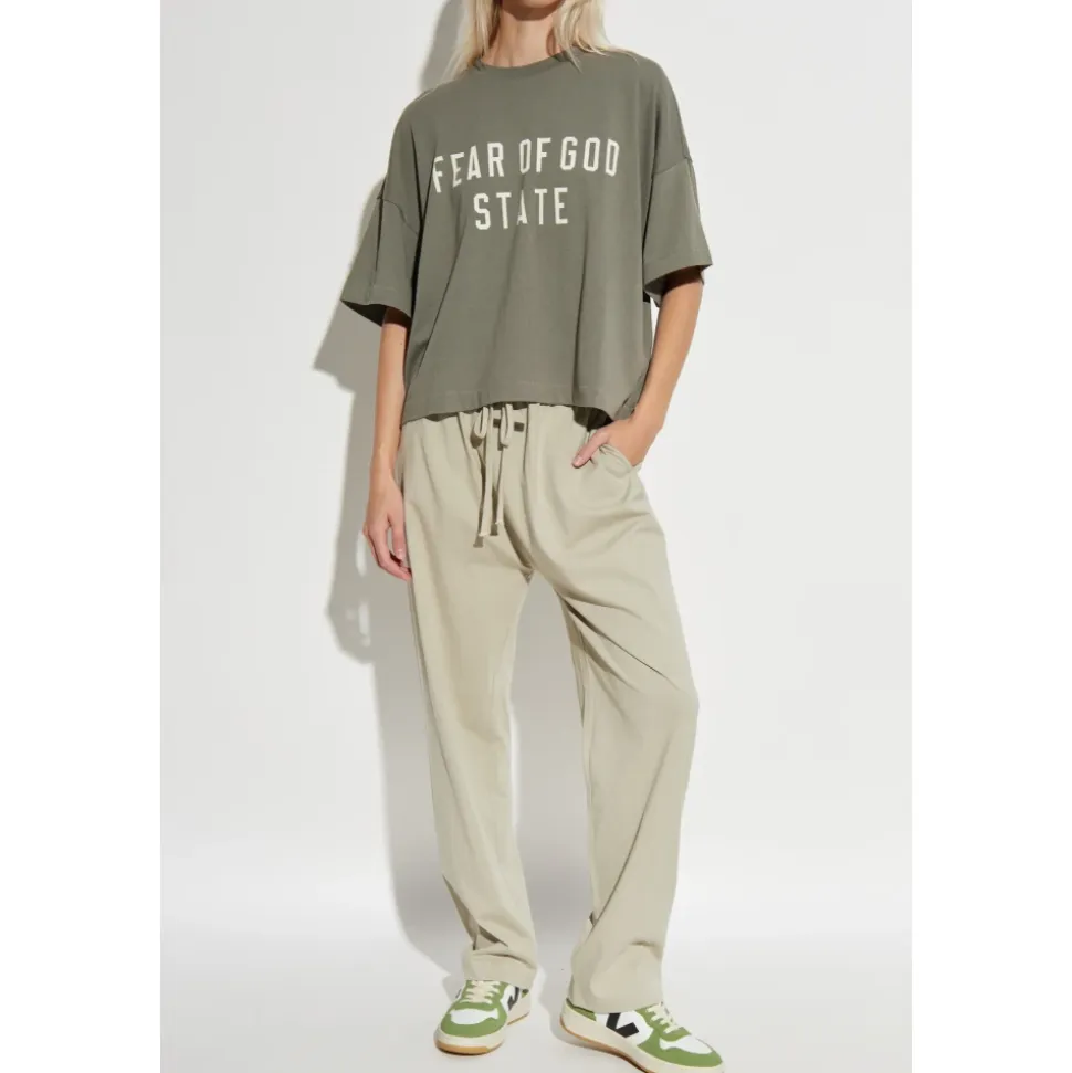 Weit geschnittene Hose