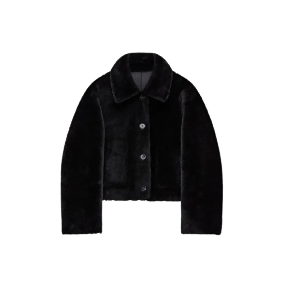 Wendbare Shearling-Jacke