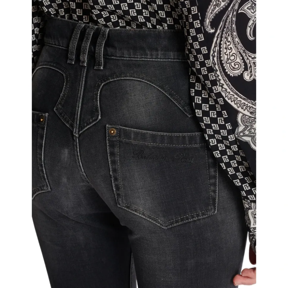 Western Bootcut Denim Jeans