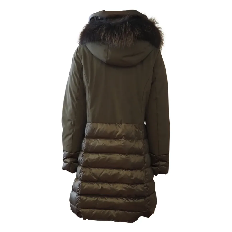 Winterparka mit echter Pelzkapuze
