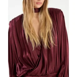 Zinfandel Seidenkleid