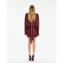 Zinfandel Seidenkleid