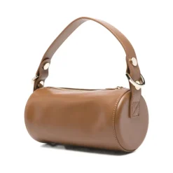 Zylindrische Tasche mit Tragegriff